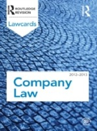 Company Lawcards 2012-2013 main product photo