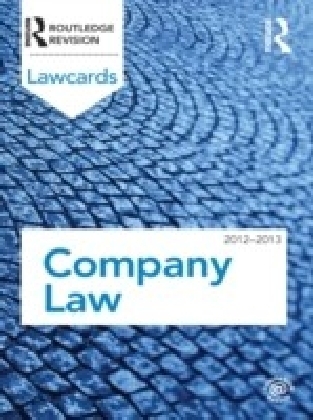 Company Lawcards 2012-2013