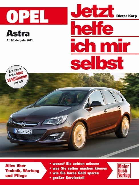 Opel Astra J ab Modelljahr 2011 main product photo