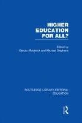 Higher Education for All? (RLE Edu G)