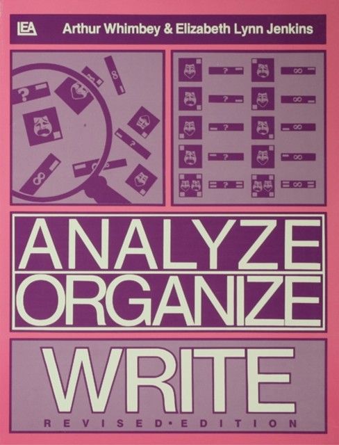 Analyze, Organize, Write main product photo