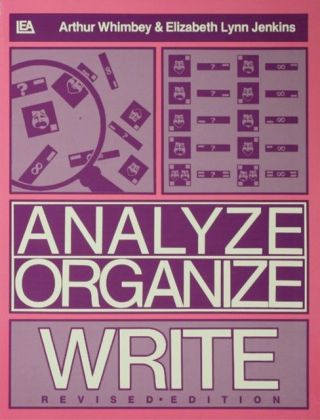 Analyze, Organize, Write