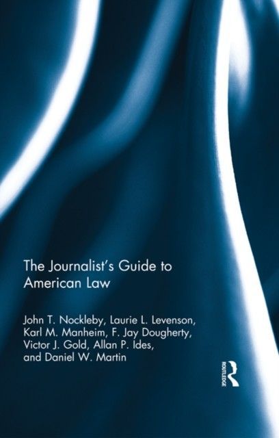 Journalist's Guide to American Law main product photo