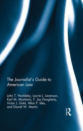 Journalist's Guide to American Law
