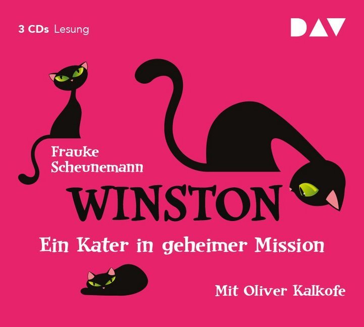 Winston - Ein Kater in geheimer Mission, 3 Audio-CDs main product photo