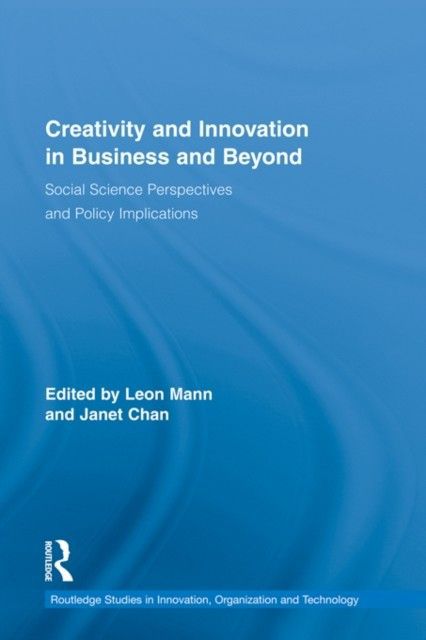 Creativity and Innovation in Business and Beyond main product photo