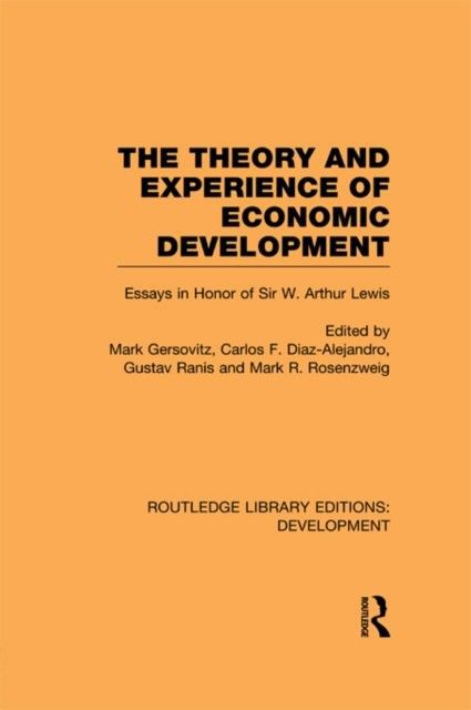 Theory and Experience of Economic Development main product photo