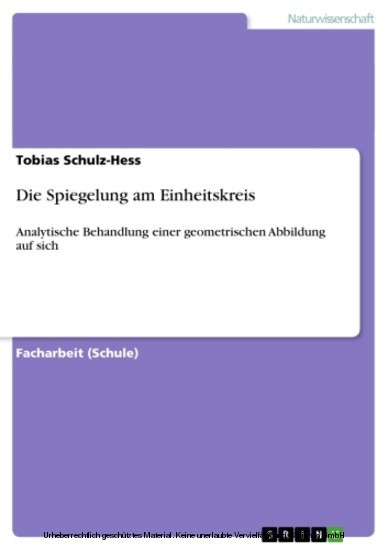 Die Spiegelung am Einheitskreis main product photo