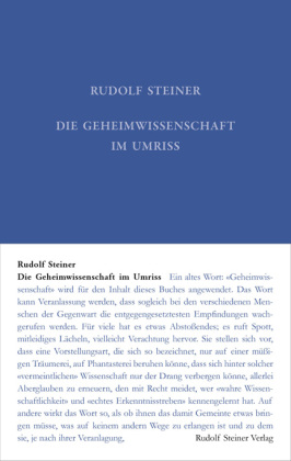 Die Geheimwissenschaft im Umriss