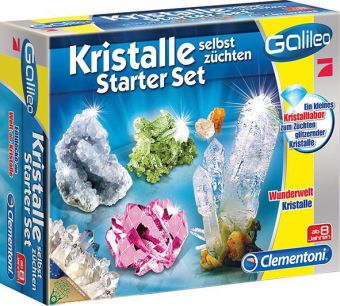 Kristalle selbst züchten, Starter-Set (Experimentierkasten)