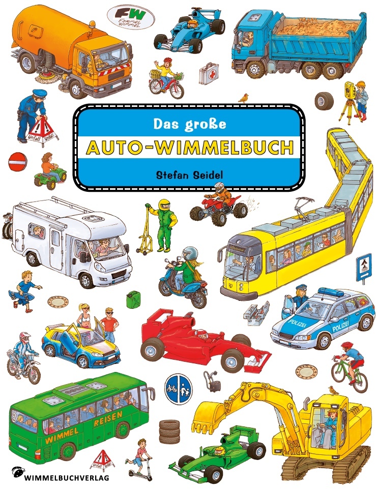 Das große Auto Wimmelbuch main product photo