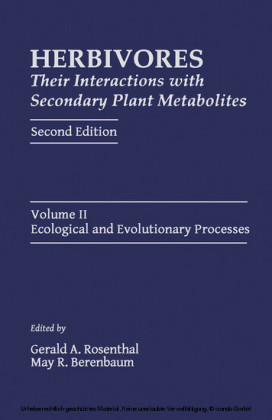 Herbivores: Their Interactions with Secondary Plant Metabolites