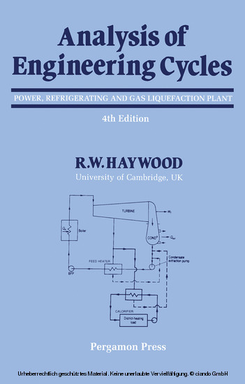 Analysis of Engineering Cycles main product photo