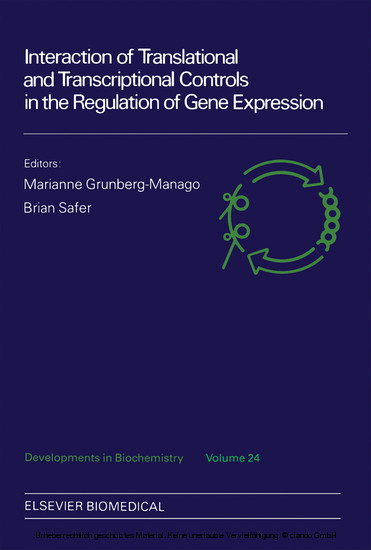 Interaction of Translational and Transcriptional Controls in the Regulation of Gene Expression main product photo