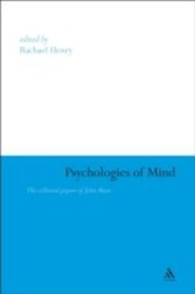 Psychologies of Mind