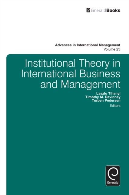 Institutional Theory in International Business main product photo