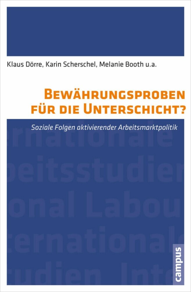 Bewährungsproben für die Unterschicht? main product photo