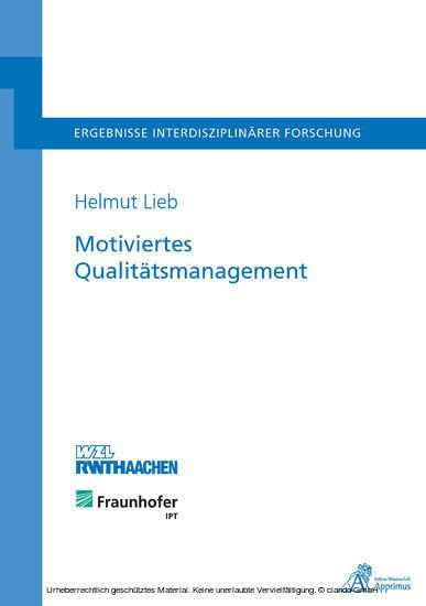 Motiviertes Qualitätsmanagement main product photo