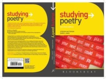 Studying Poetry 2nd ed