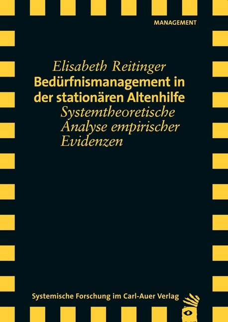 Bedürfnismanagement in der stationären Altenhilfe main product photo