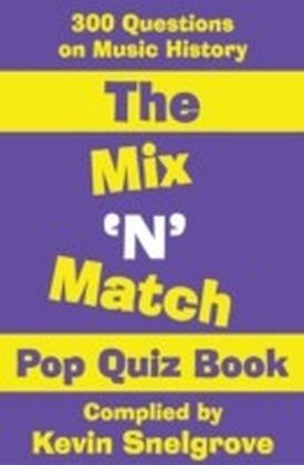 Mix 'N' Match Pop Quiz Book main product photo