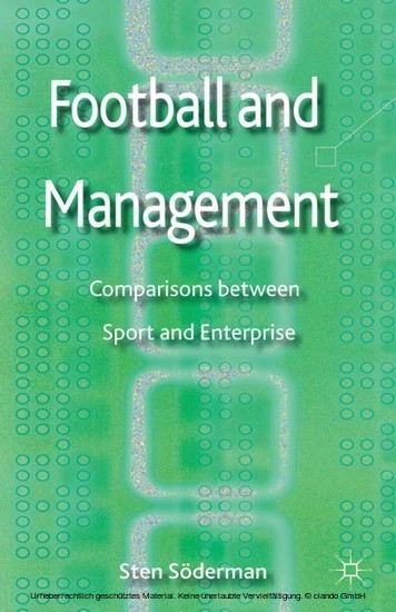 Football and Management main product photo