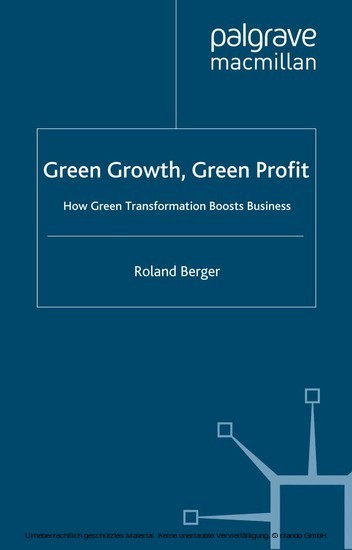 Green Growth, Green Profit main product photo