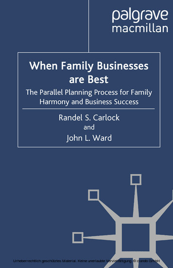 When Family Businesses are Best main product photo