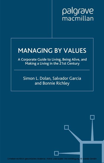 Managing by Values main product photo