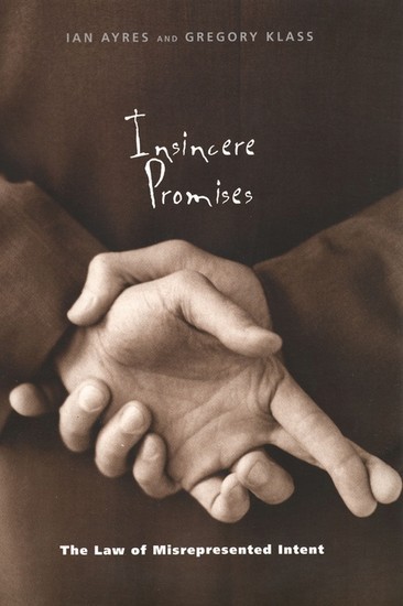 Insincere Promises main product photo