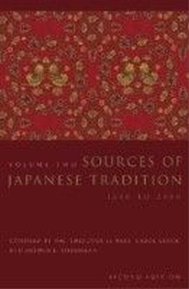 Sources of Japanese Tradition