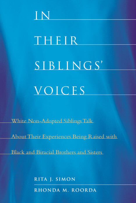 In Their Siblings' Voices main product photo
