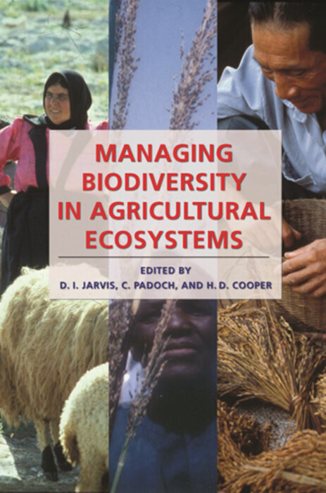 Managing Biodiversity in Agricultural Ecosystems main product photo