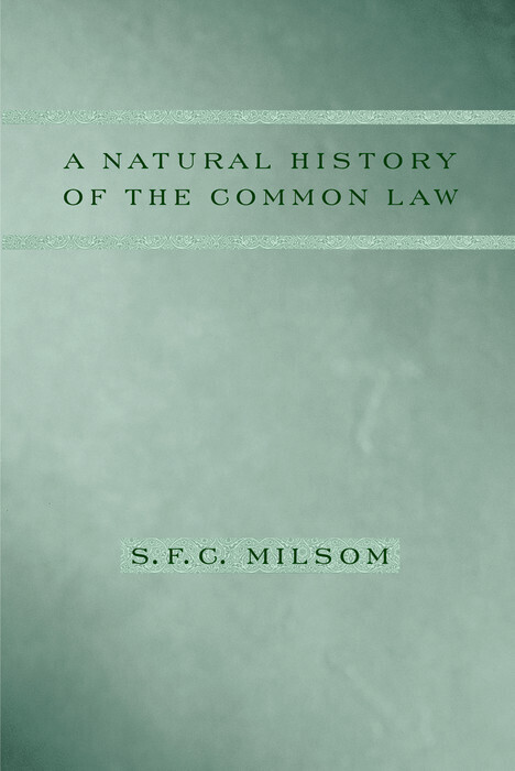 A Natural History of the Common Law main product photo