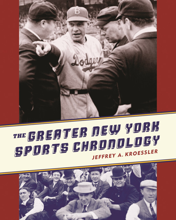 The Greater New York Sports Chronology main product photo
