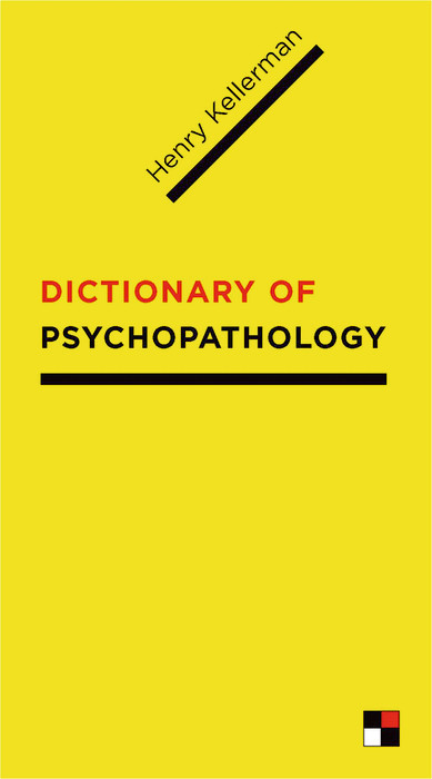 Dictionary of Psychopathology main product photo