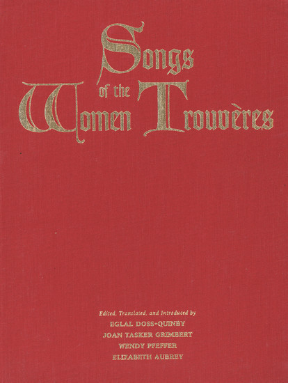 Songs of the Women Trouveres main product photo