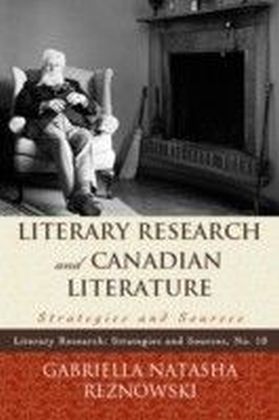 Literary Research and Canadian Literature