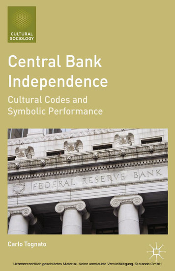Central Bank Independence main product photo