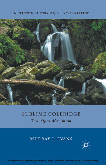 Sublime Coleridge main product photo