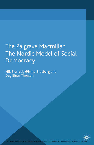 The Nordic Model of Social Democracy main product photo