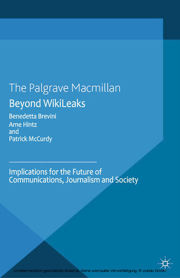 Beyond WikiLeaks main product photo