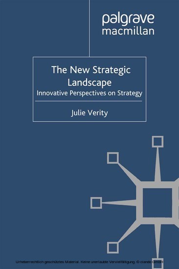 The New Strategic Landscape main product photo