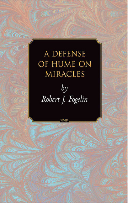 A Defense of Hume on Miracles main product photo