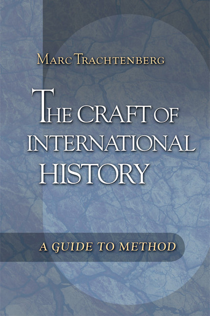 The Craft of International History main product photo