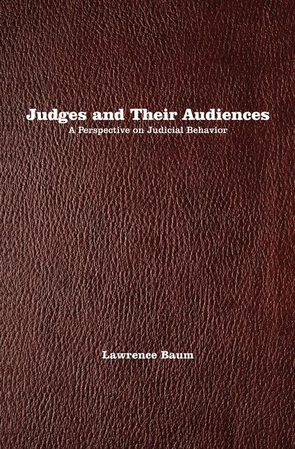Judges and Their Audiences main product photo