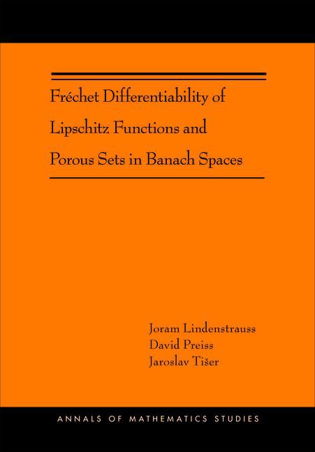 Frechet Differentiability of Lipschitz Functions and Porous Sets in Banach Spaces (AM-179) main product photo