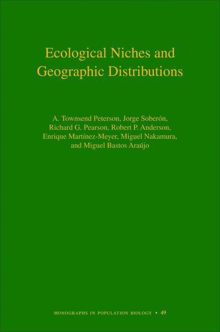 Ecological Niches and Geographic Distributions (MPB-49) main product photo