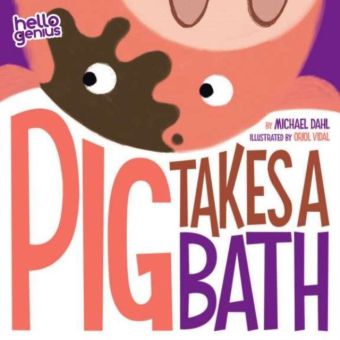 Pig Takes A Bath
