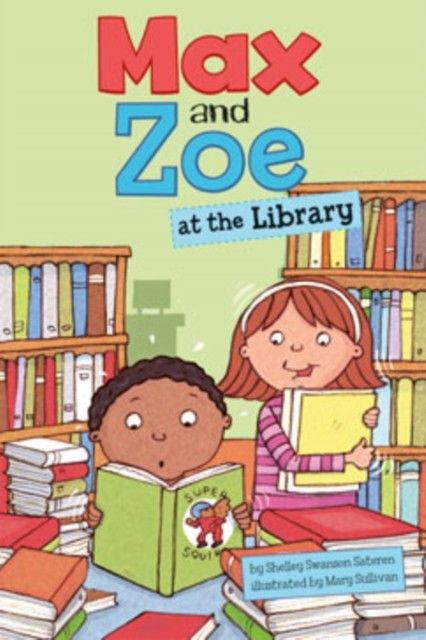 Max and Zoe at the Library main product photo